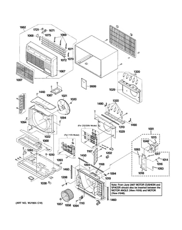 Cabinet & components