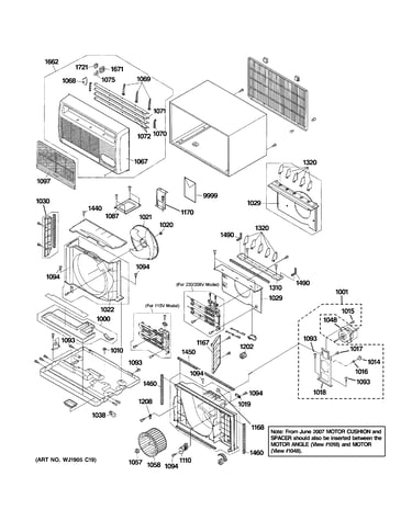 Cabinet & components