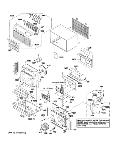 Cabinet & components