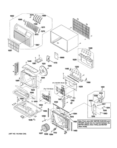 Cabinet & components