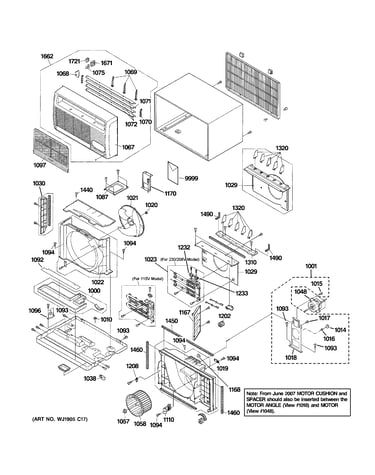 Cabinet & components