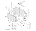 GE AJES10DCBW2 sealed system & components diagram