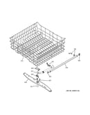 Upper rack assembly