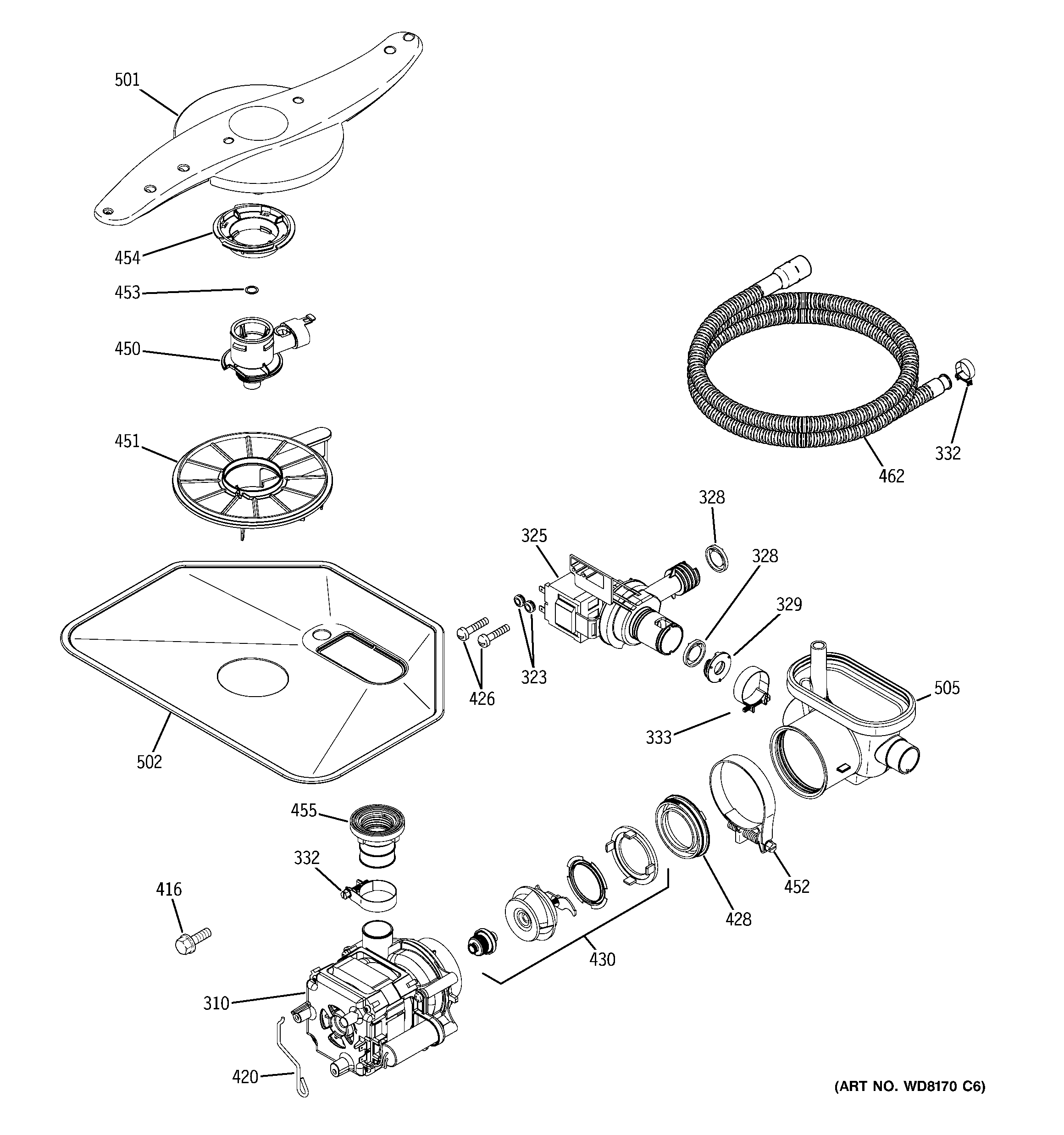 MOTOR-PUMP MECHANISM