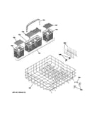 Lower rack assembly