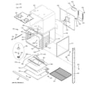 GE PK956SM1SS lower oven diagram