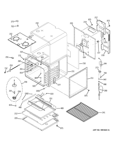 Upper oven