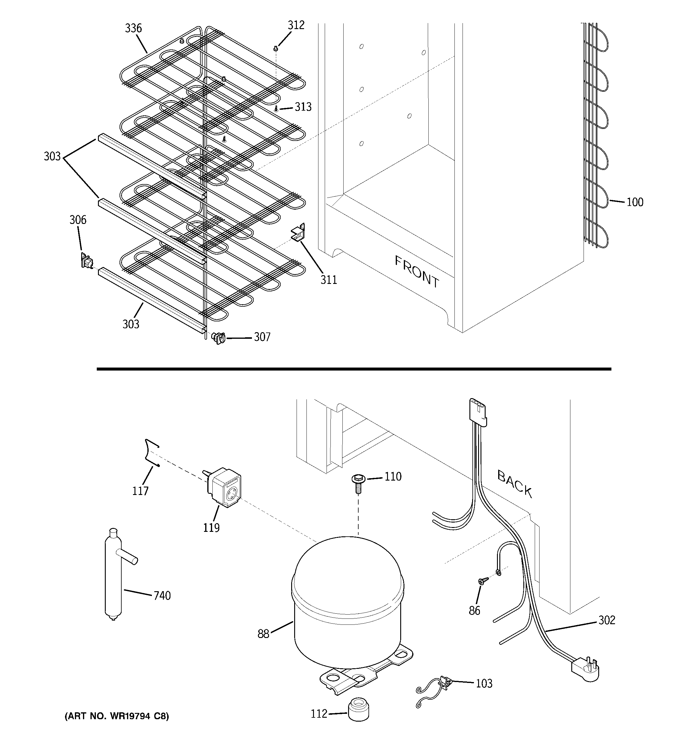 Unit parts
