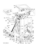 Cabinet & top panel