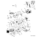 GE AEM18DMG1 room air conditioner diagram