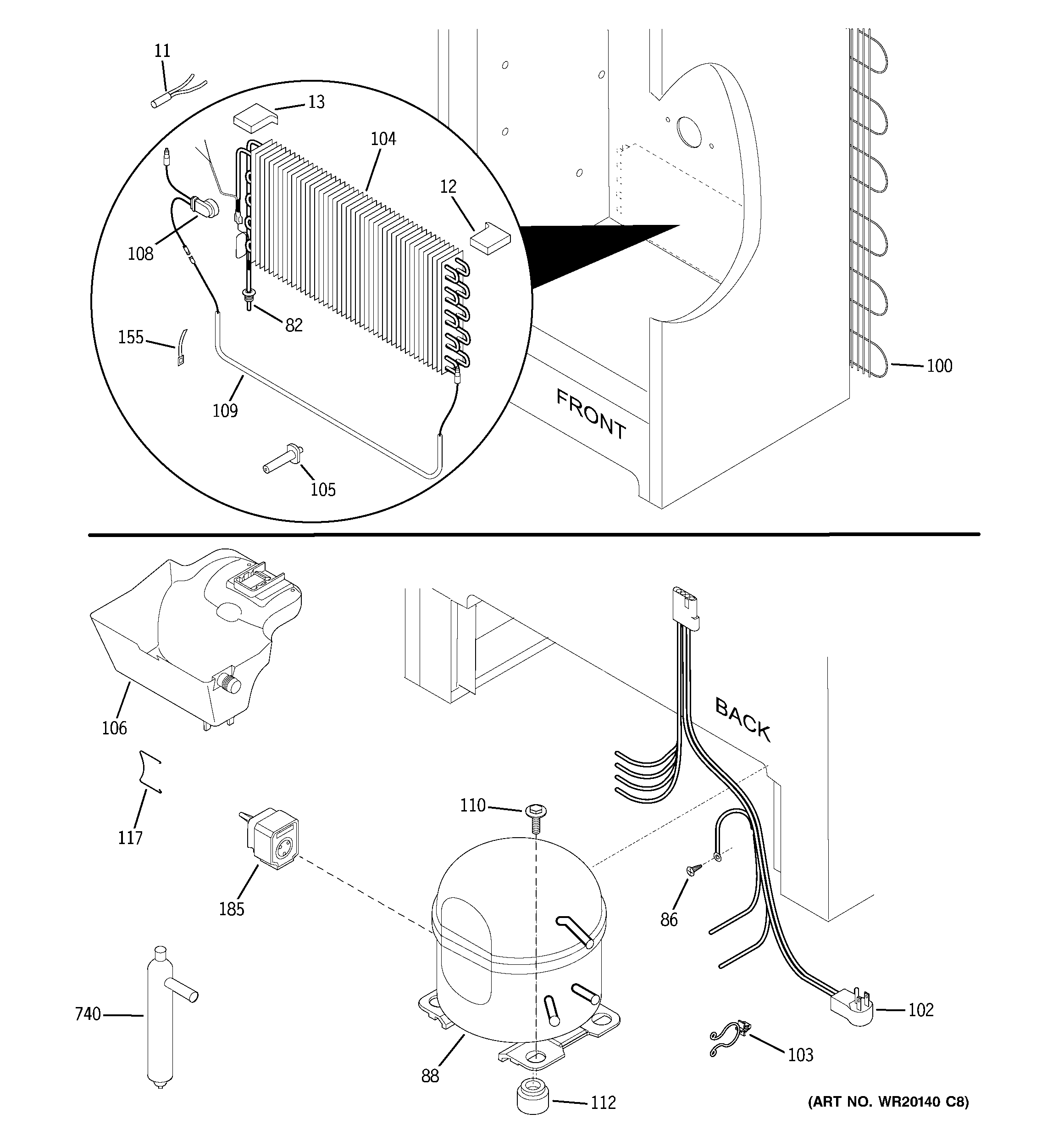 Unit parts