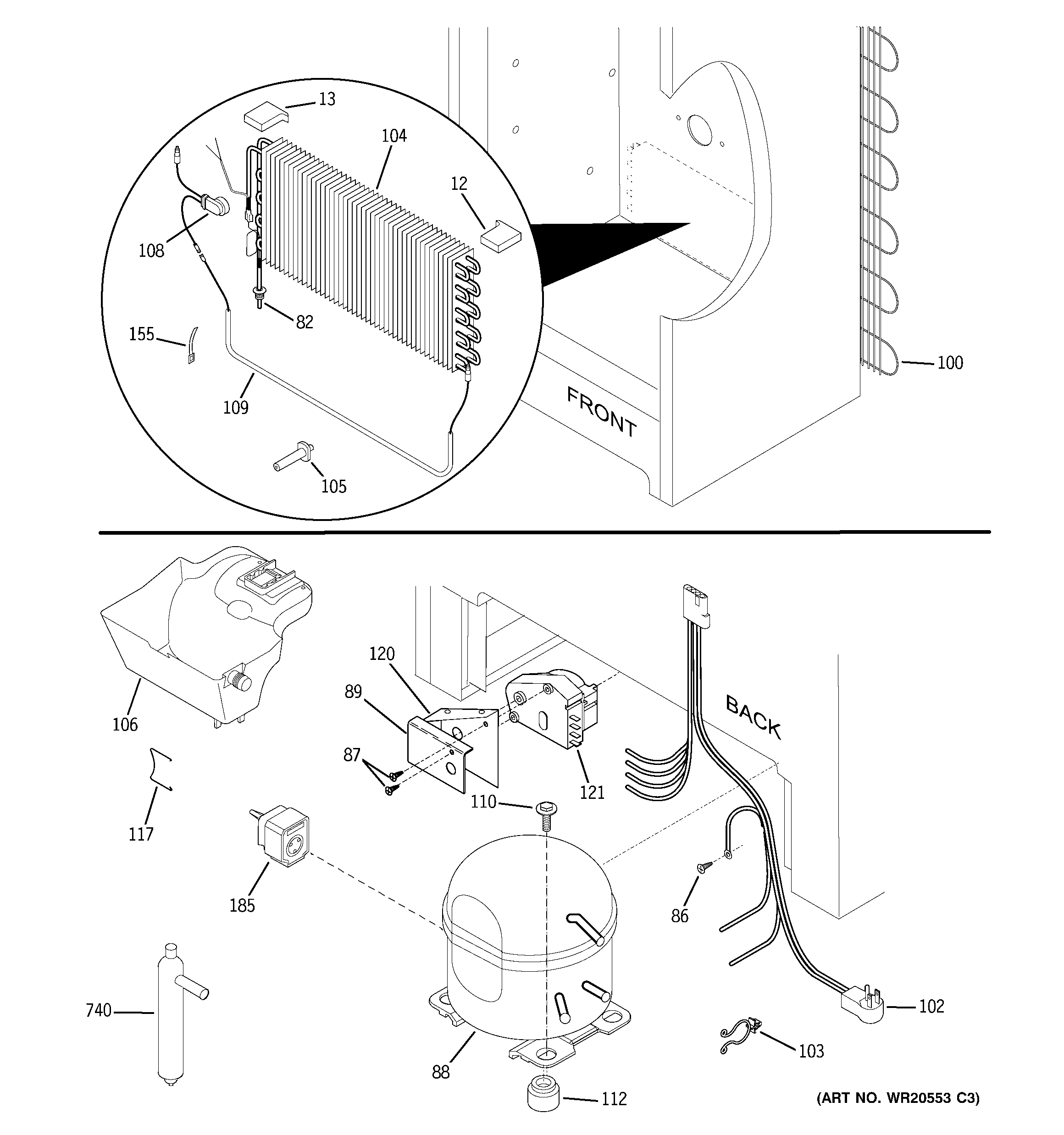 Unit parts