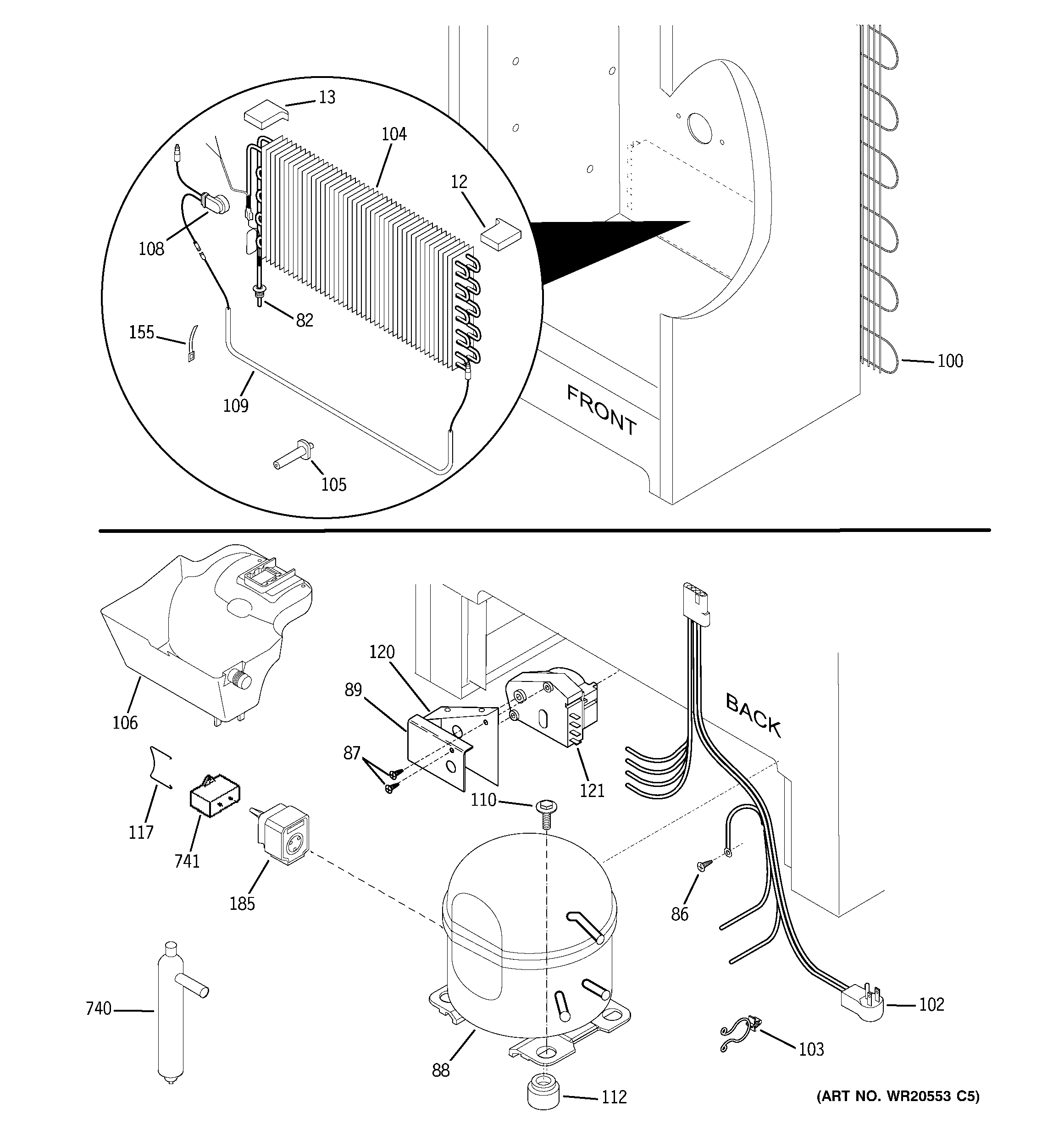 Unit parts
