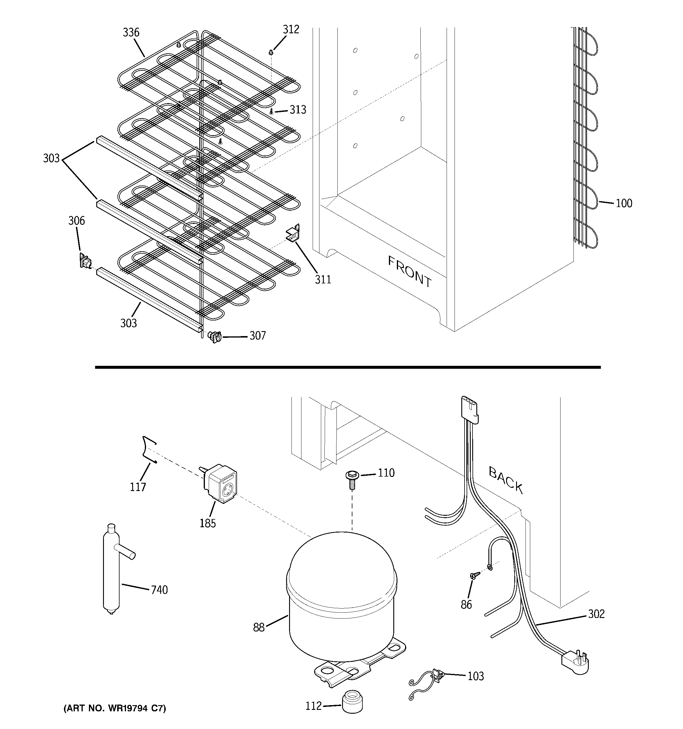 Unit parts
