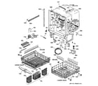 GE GSD5940F01SS body parts diagram