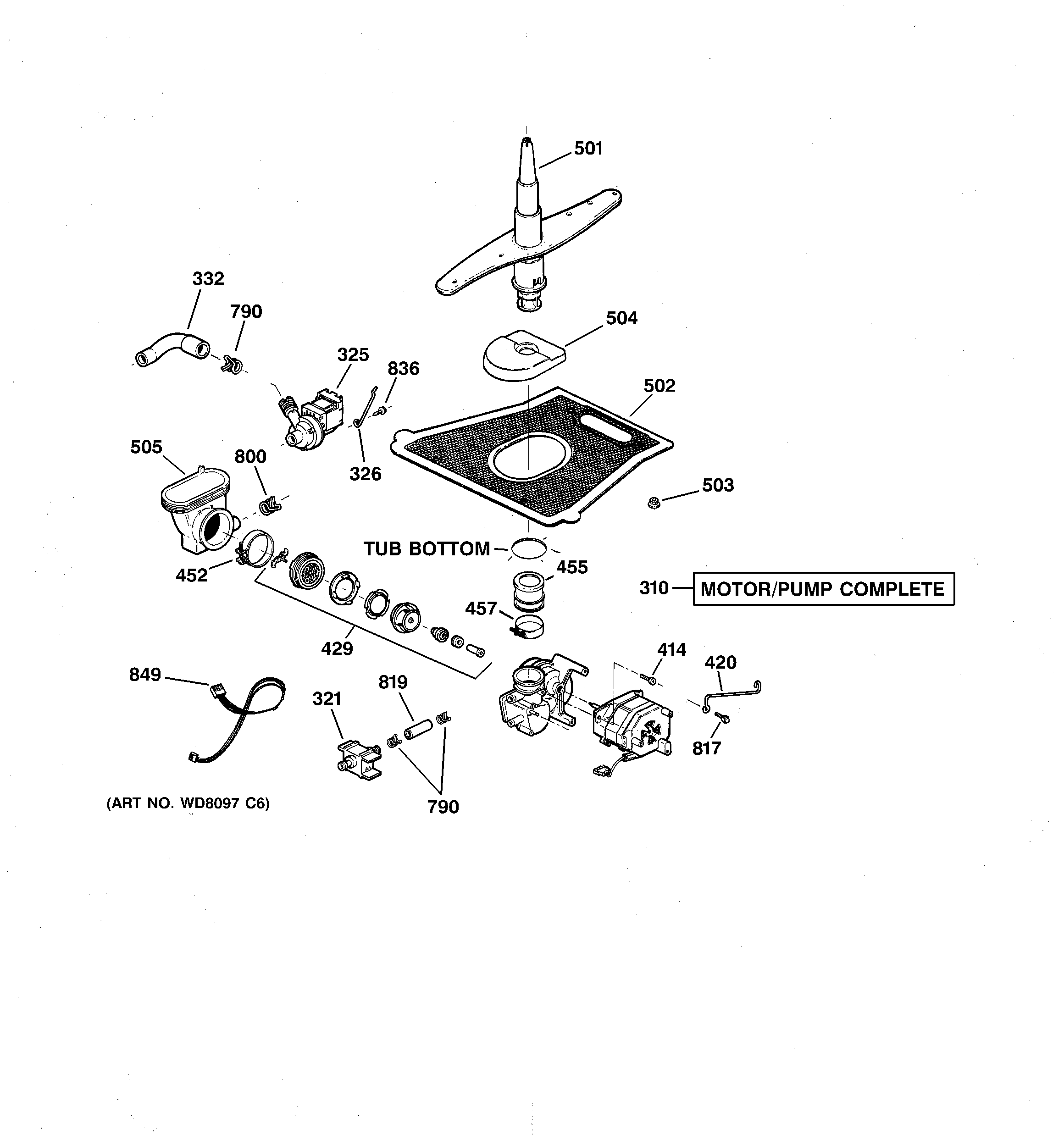 MOTOR-PUMP MECHANISM