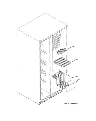 Freezer shelves