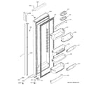 GE GIE21MGTJFKB fresh food door diagram