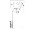 GE GCG1700P0II powerscrew & ram parts diagram