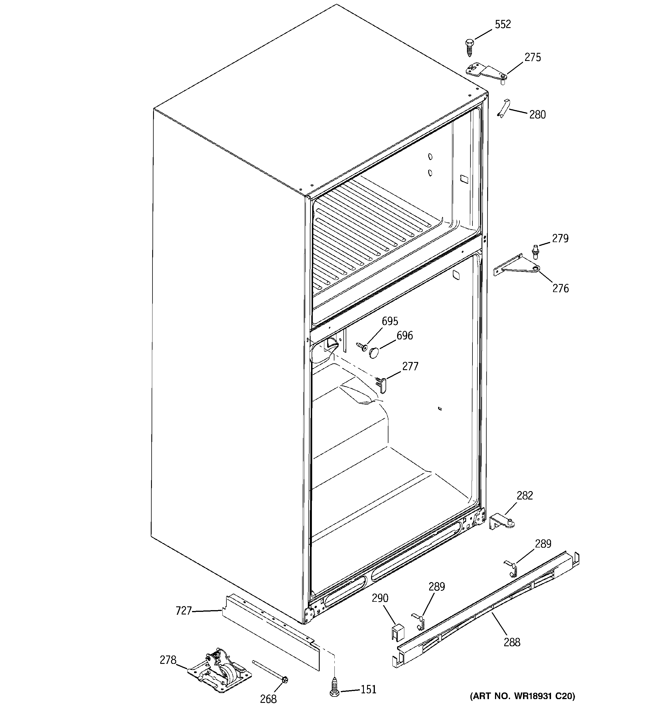 CASE PARTS