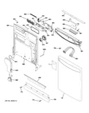 Escutcheon & door assembly