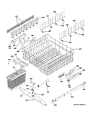 Upper rack assembly
