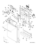 Escutcheon & door asssembly