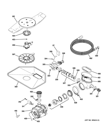 Motor-pump mechanism