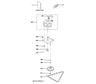 GE ZCGP150PII-00 motor & drive parts diagram