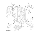 GE ZCGS150PSS-00 frame parts diagram