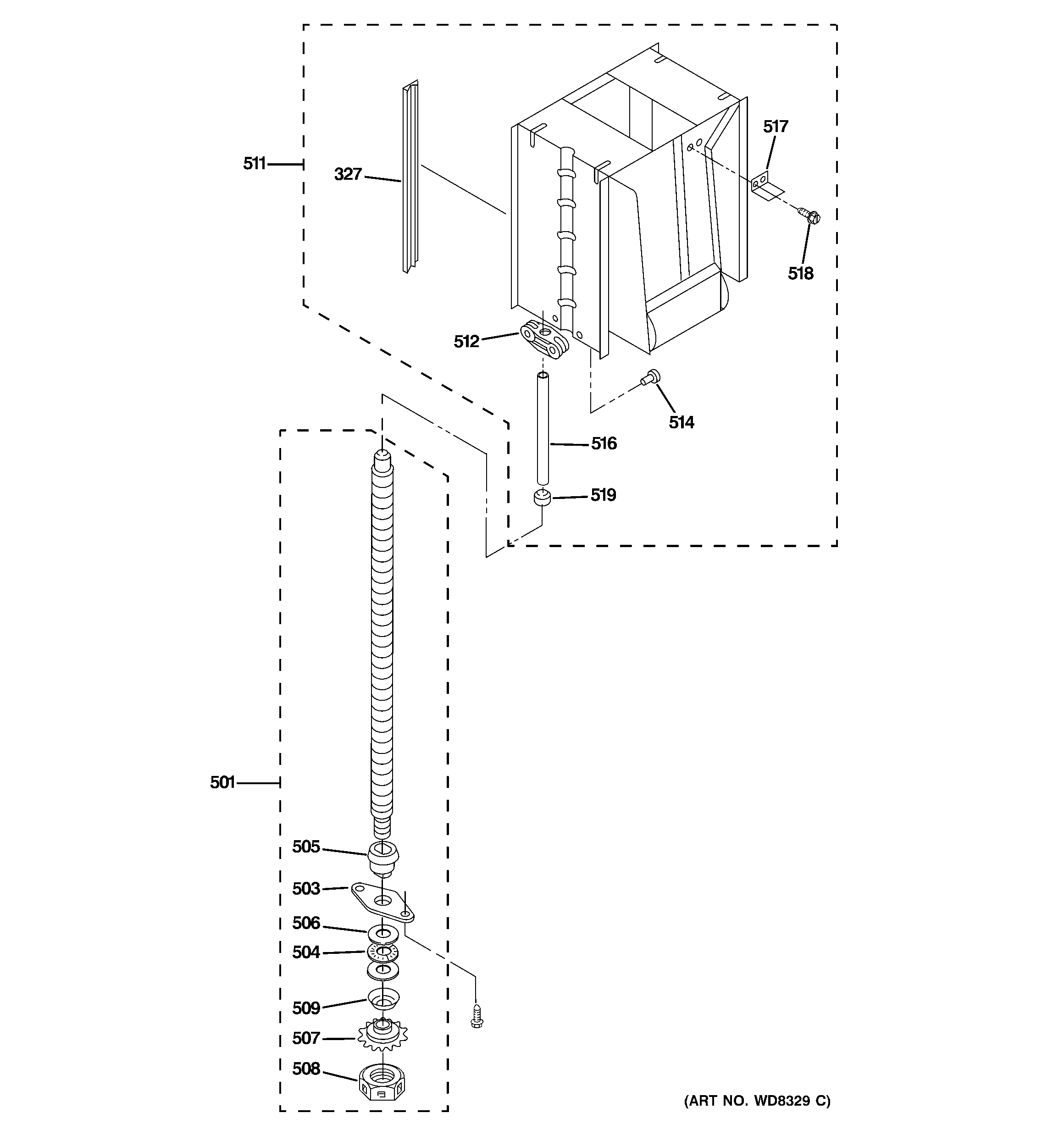 Powerscrew & ram parts