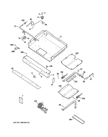Gas & burner parts