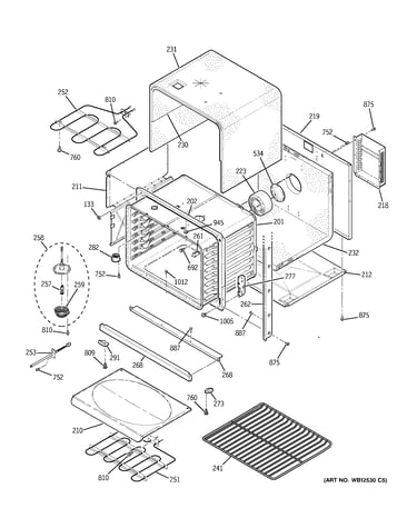 Lower oven