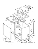 Cabinet, cover & front panel