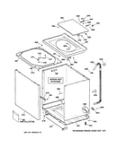 Cabinet, cover & front panel