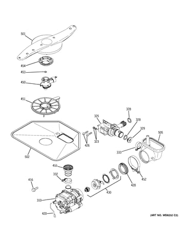 Motor-pump mechanism