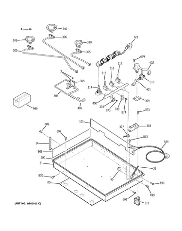 Gas & burner parts