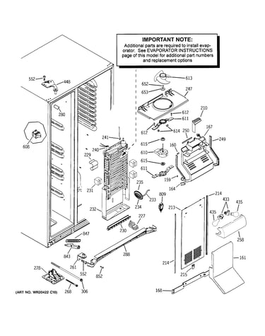 Freezer section