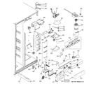 GE PSE29NHWICBB fresh food section diagram