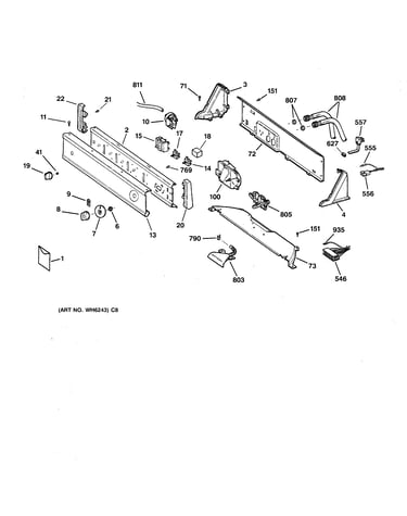 Controls & backsplash