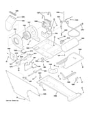 Motor, blower & belt