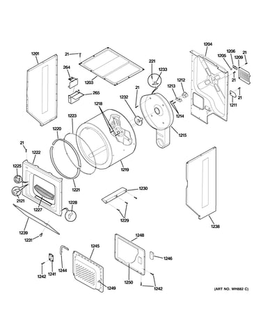Door & drum parts