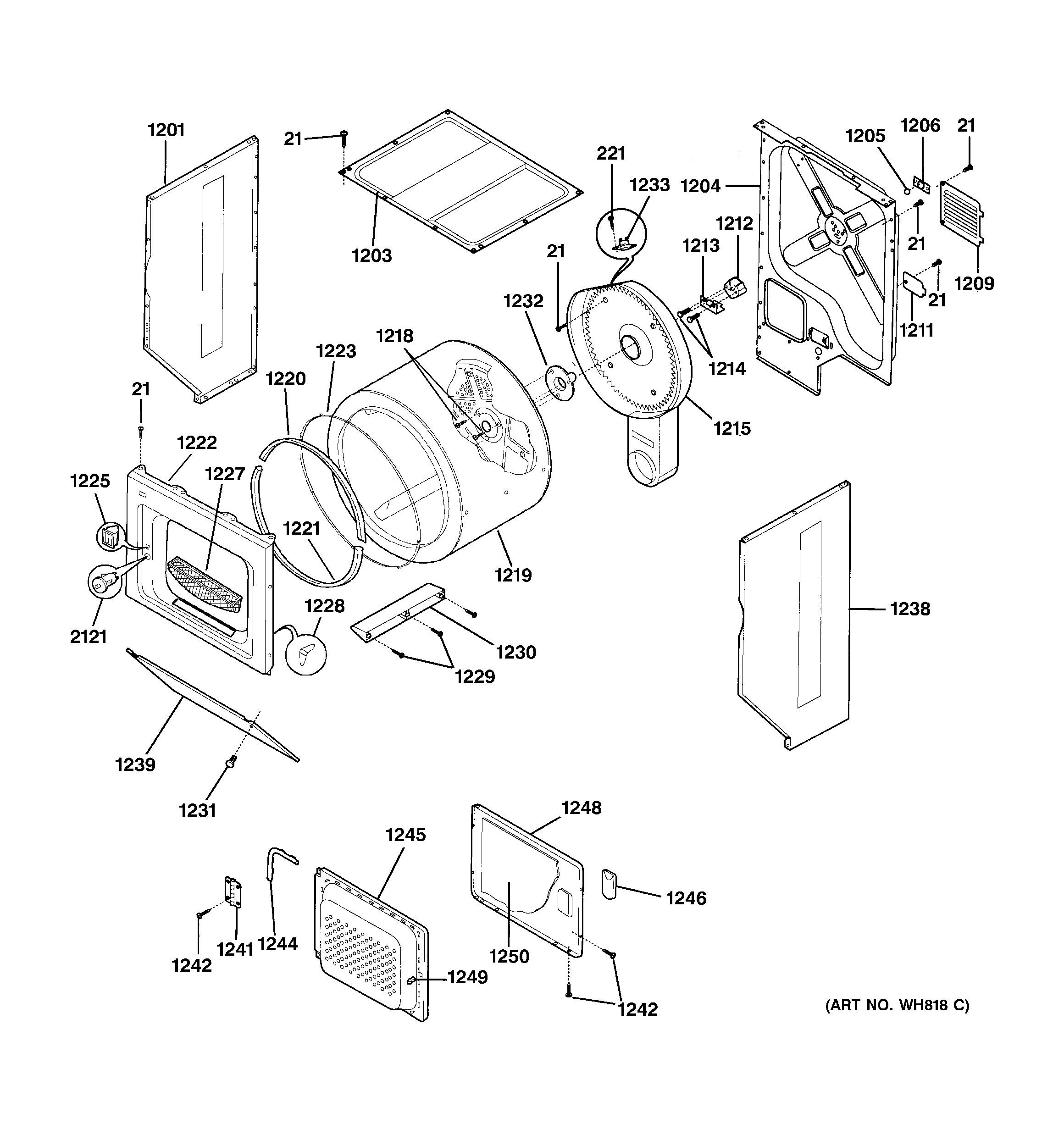 Door & drum parts