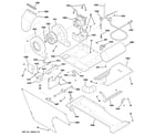 GE WSM2780WDWWW motor, blower & belt diagram