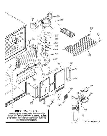 Freezer section