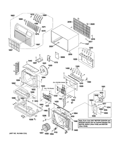 Cabinet & components