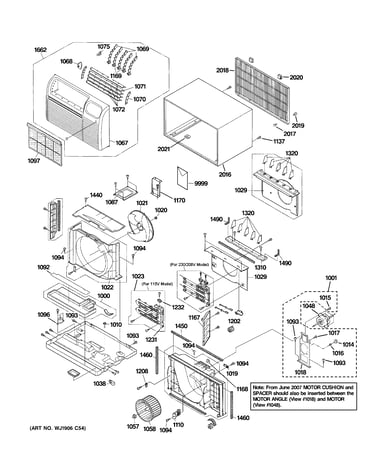 Cabinet & components