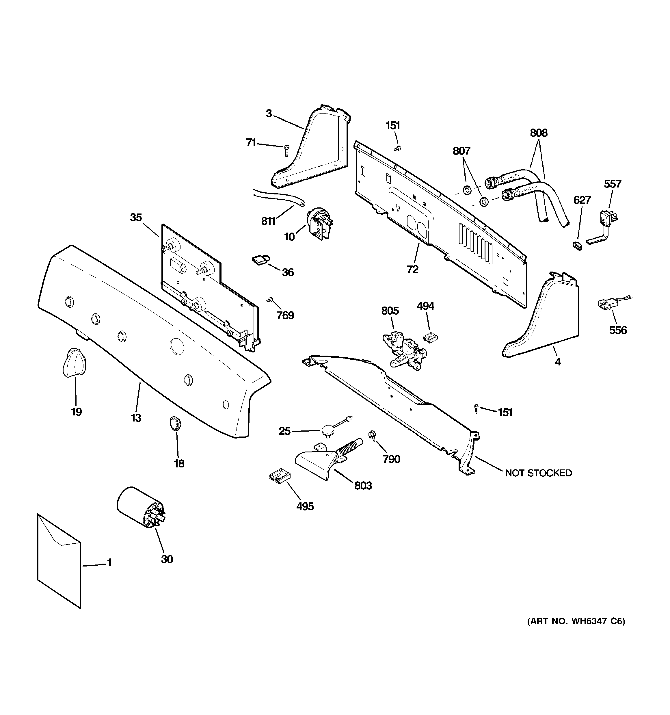 CONTROLS & BACKSPLASH