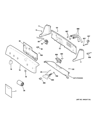 Controls & backsplash
