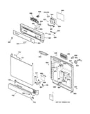 Escutcheon & door assembly